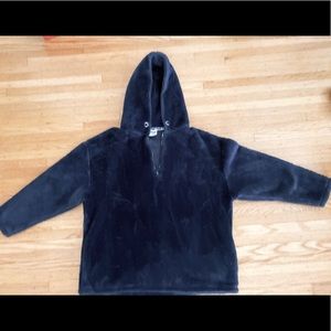 Black Victoria Secret PINK Quarter Zip Hoodie